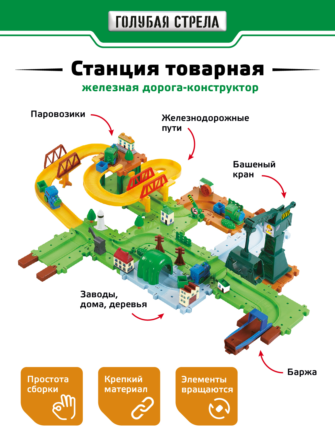 Голубая стрела Железная дорога Станция товарная 87160