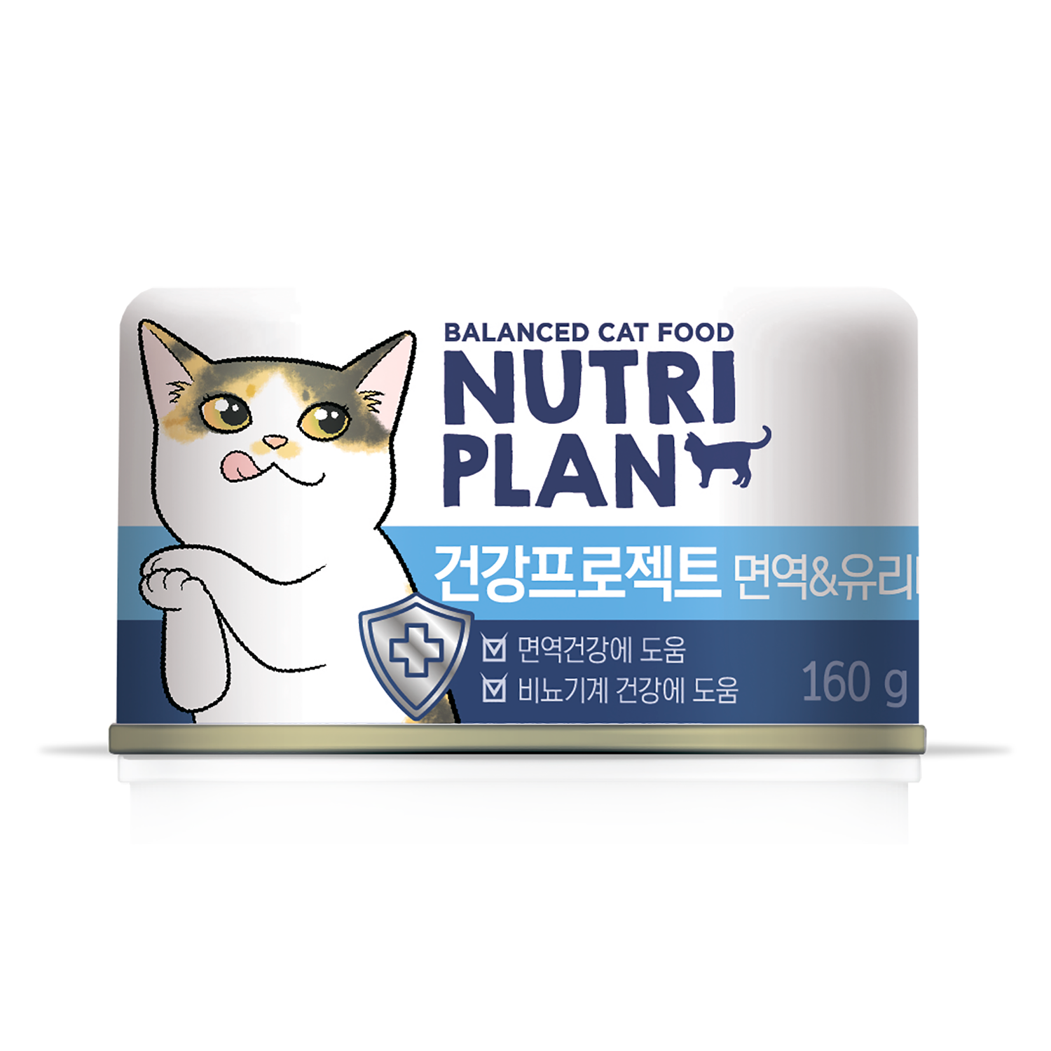 Корм для кошек Nutri Plan тунец Immunity and Urinary в собственном соку 160г - фото 1