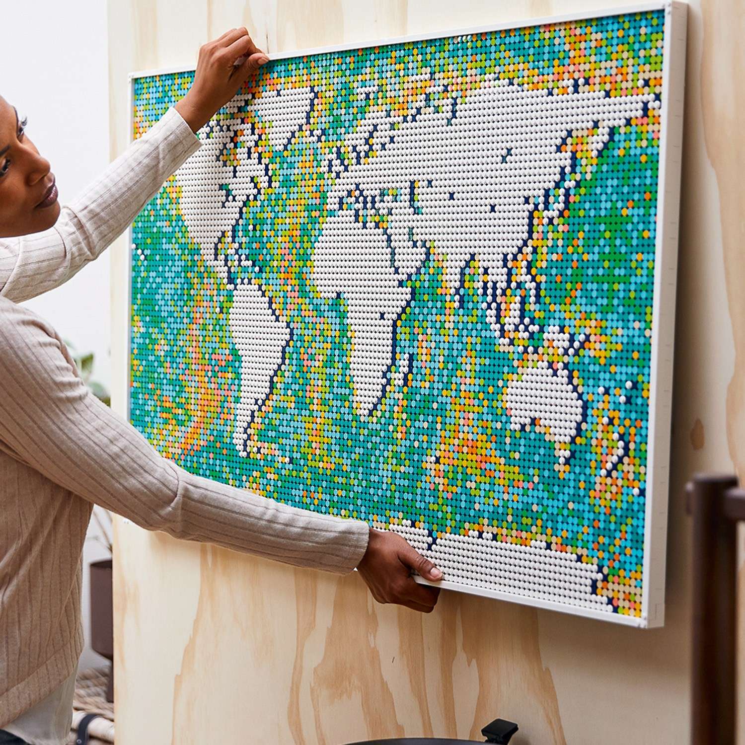 Конструктор LEGO ART Карта мира 31203 - фото 14