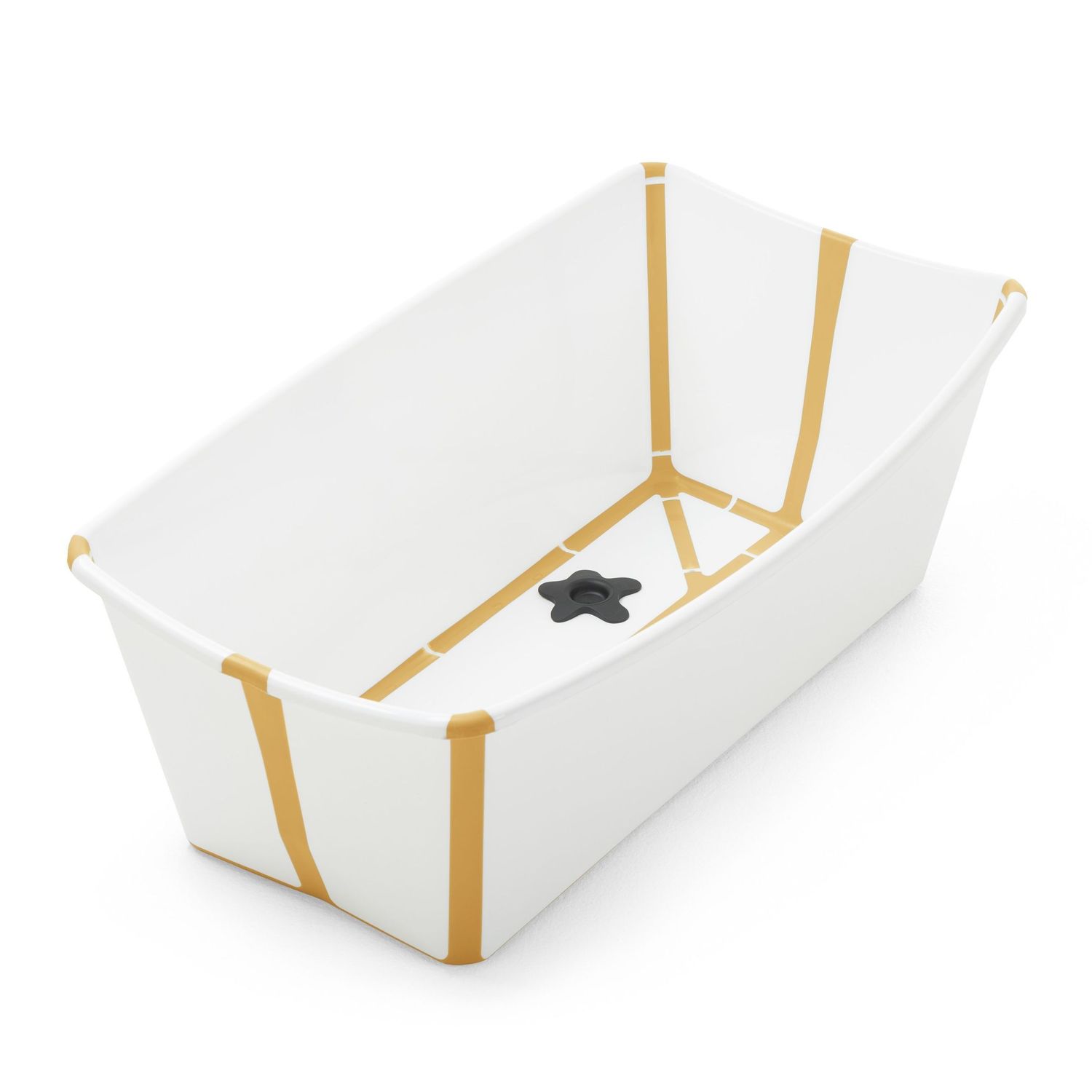 Ванночка Stokke Flexi Bath складная с горкой Желтый - фото 2