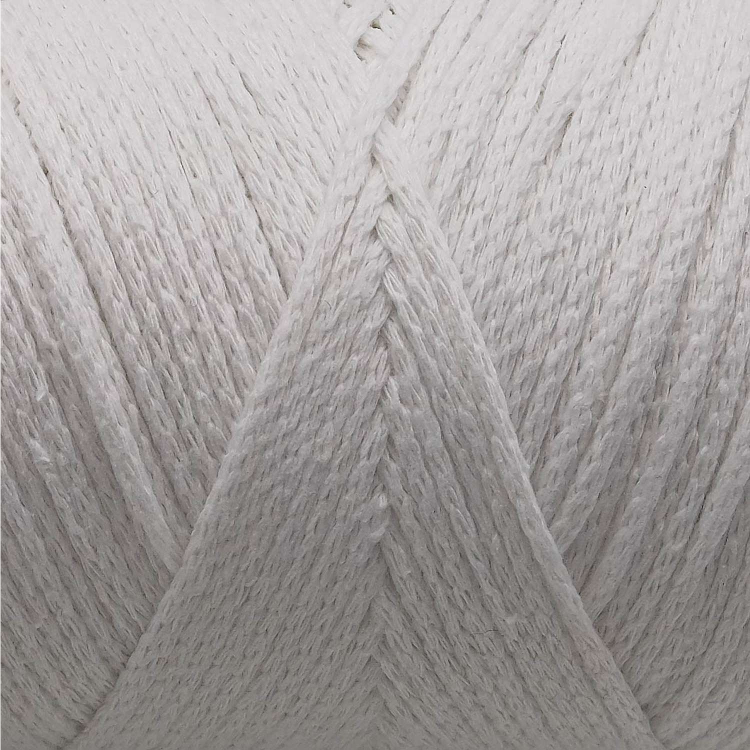 Пряжа YarnArt Macrame Cotton в виде шнура 250 г 225 м 751 белый 4 мотка - фото 7