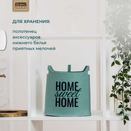 Органайзер для хранения Eva SWEET HOME Мятный 25х20х24 см 7 л