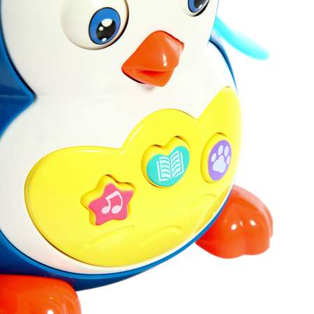 Музыкальная игрушка Zabiaka «Музыкальный пингвинёнок» звук свет