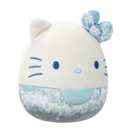 Игрушка мягкая Squishmallows Голубая китти