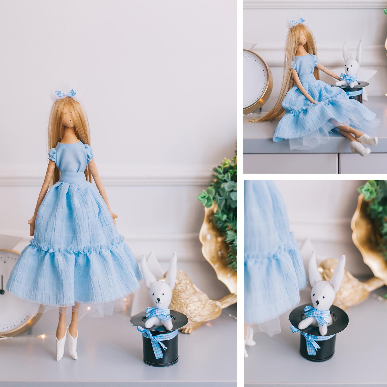 Набор для шитья Арт Узор Мягкая кукла «Алисия». 21×0.5×29.7 см - фото 7