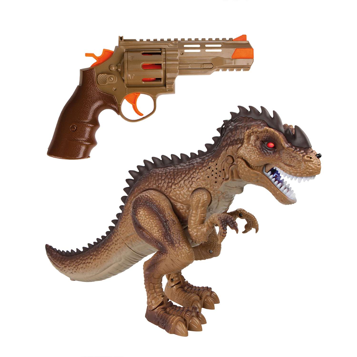 Игровой набор CROSSBOT Битва с тираннозавром - фото 1