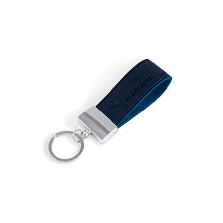 Брелок Flexpocket темно-синего цвета для ключей или на сумку