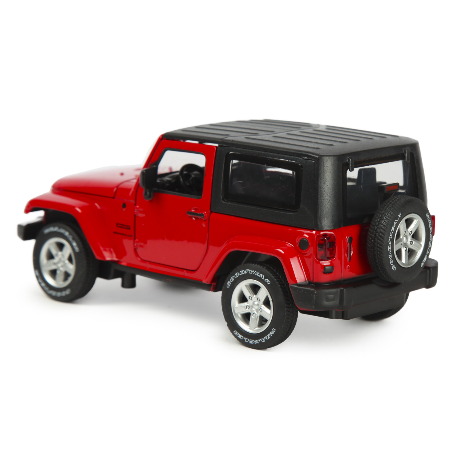 Автомобиль Mobicaro Jeep Jeep Wrangler 1:32 красный 68331 - фото 4