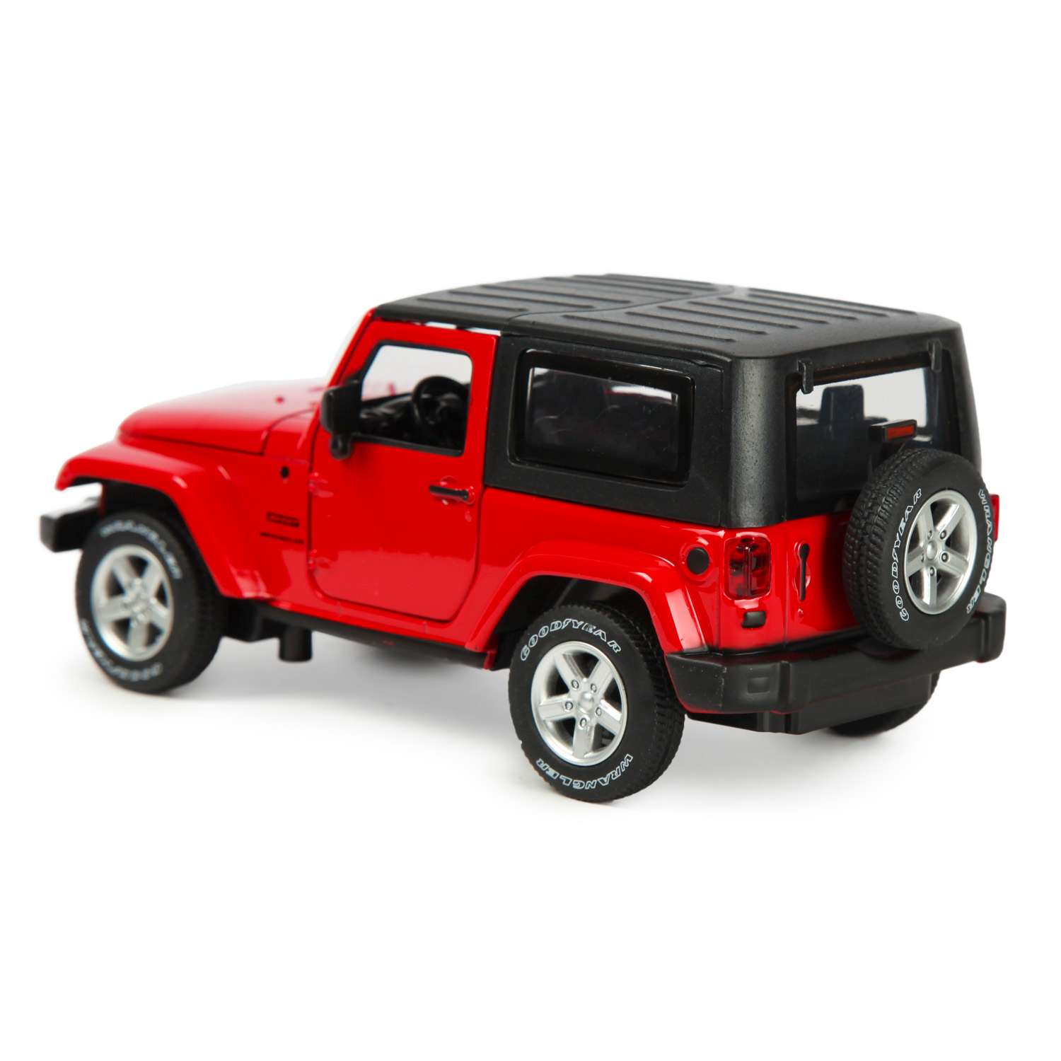 Машинка Mobicaro 1:32 Jeep Wrangler Красная 68331 68331 - фото 4