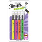 Текстовыделитель PAPER MATE Sharpie Clearview 4цвета 2.7мм 1400671