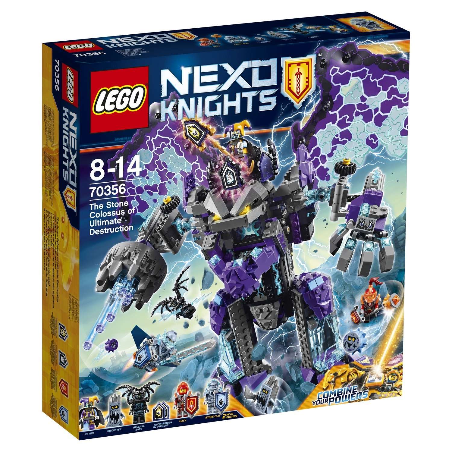 Конструктор LEGO Nexo Knights Каменный великан-разрушитель (70356) - фото 2