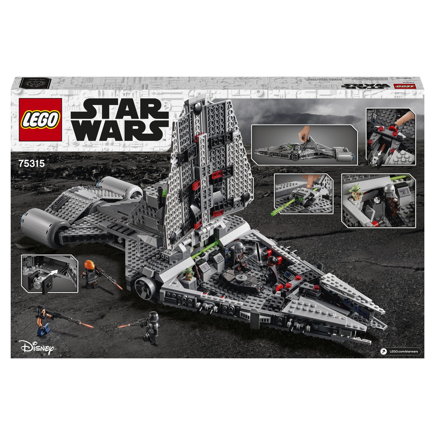 Конструктор LEGO Star Wars Легкий имперский крейсер 75315 купить по цене  7999 ₽ в интернет-магазине Детский мир