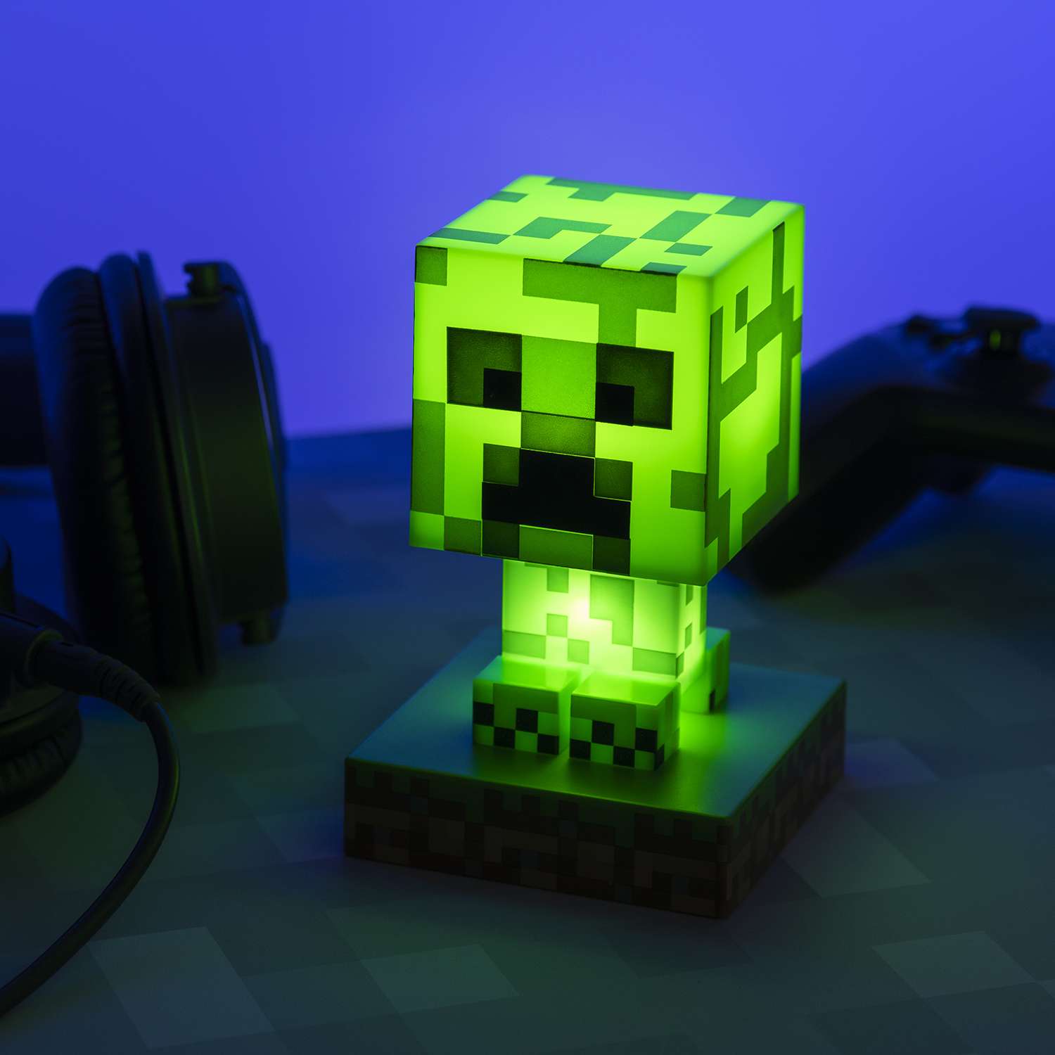 Светильник PALADONE Minecraft Creeper Icon Light V2 PP6593MCFV2 - фото 7