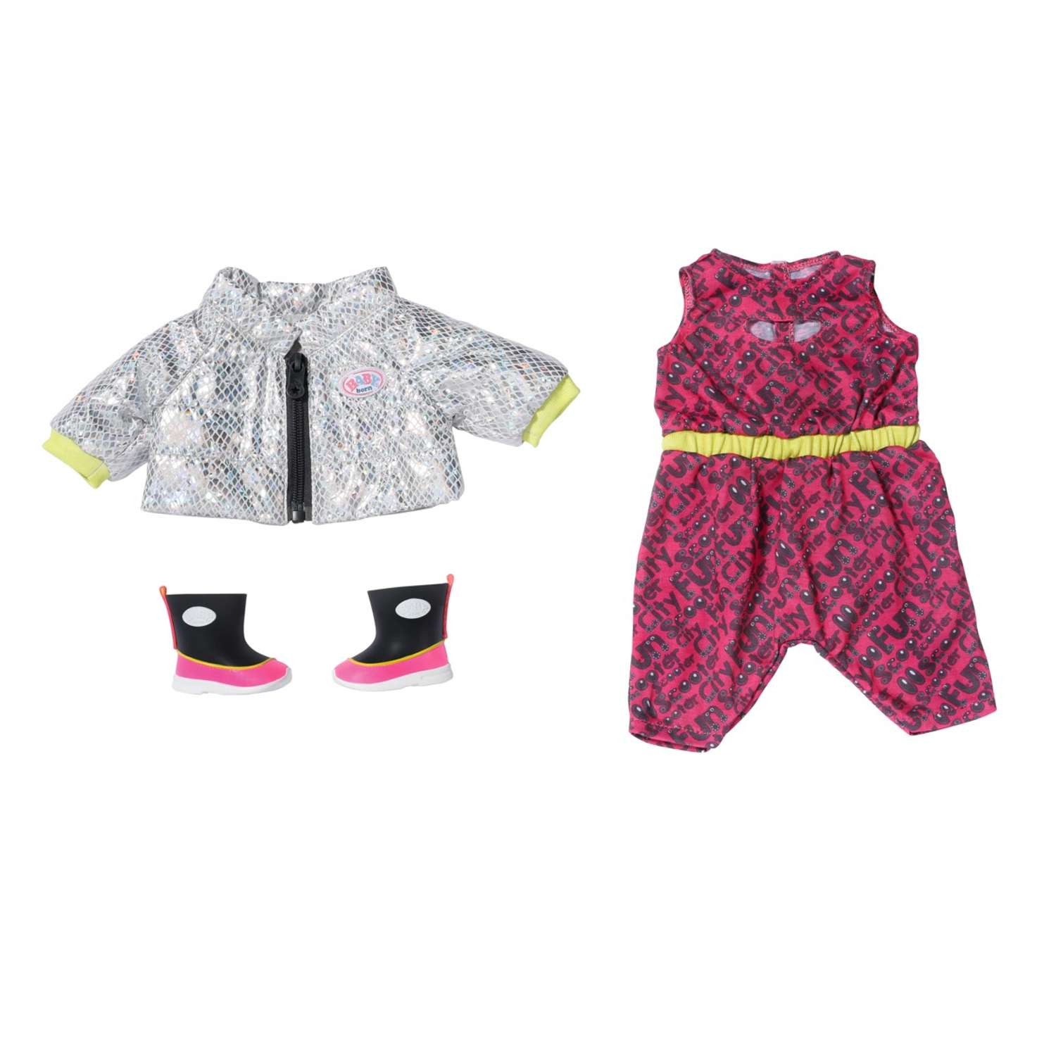 Набор одежды для куклы Zapf Creation BABY born делюкс для поездок на скутере 830-215 - фото 1