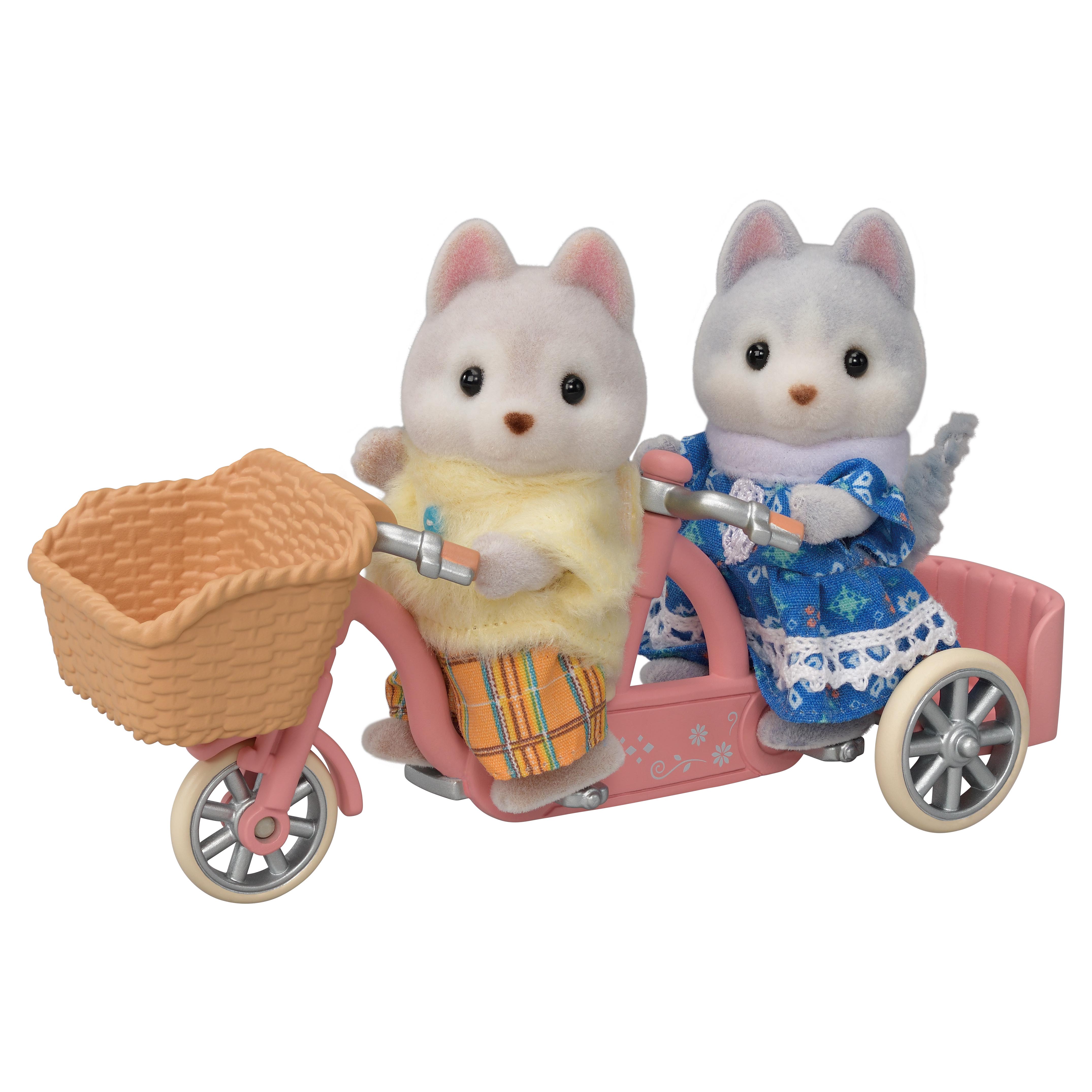 Набор Sylvanian Families Брат и сестра Хаски 5637 купить по цене 2399 ₽ в  интернет-магазине Детский мир