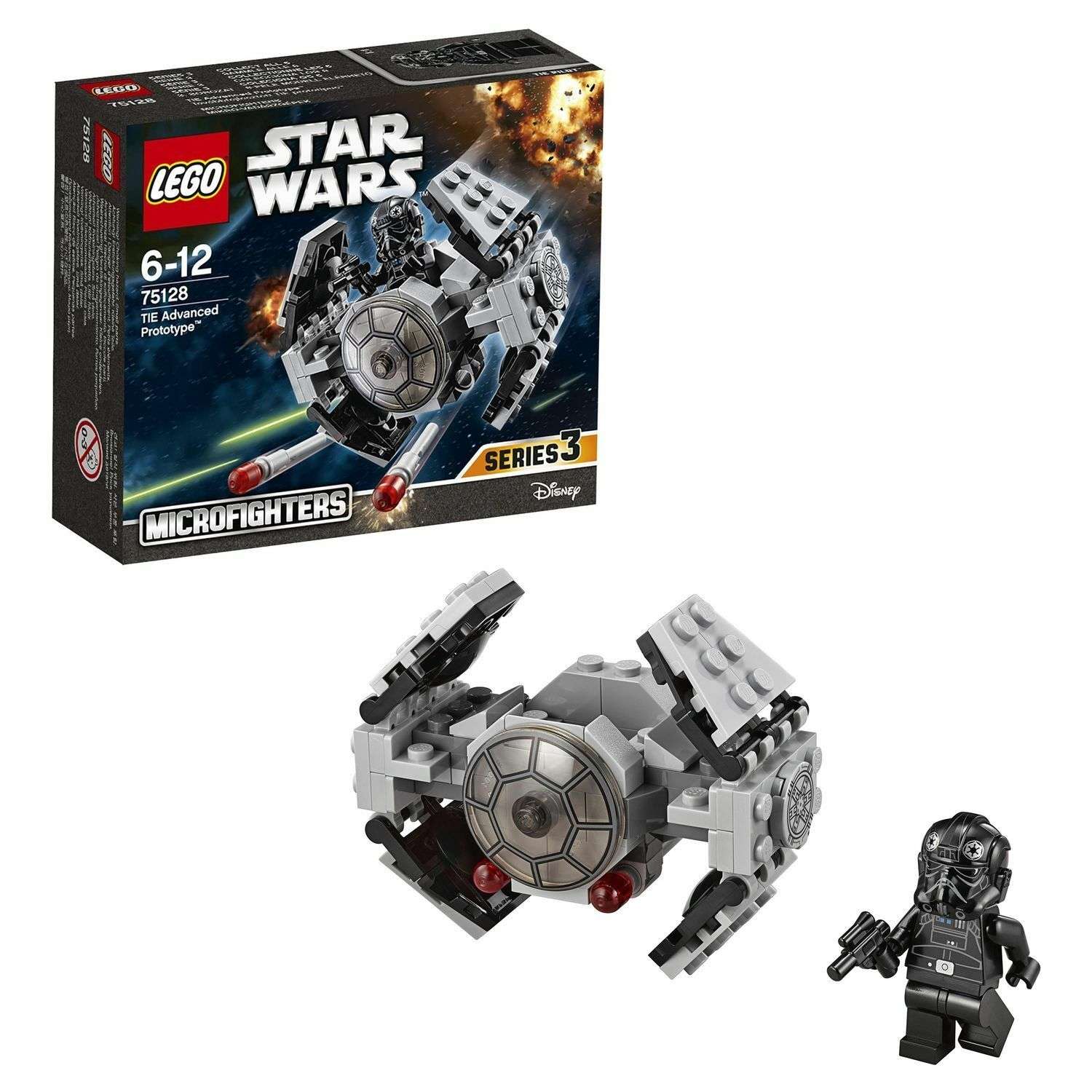 Конструктор LEGO Star Wars TM Усовершенствованный прототип истребителя TIE™ (75128) - фото 1
