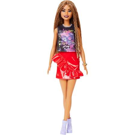 Кукла Barbie Игра с модой 123 Изобилие косичек FXL56