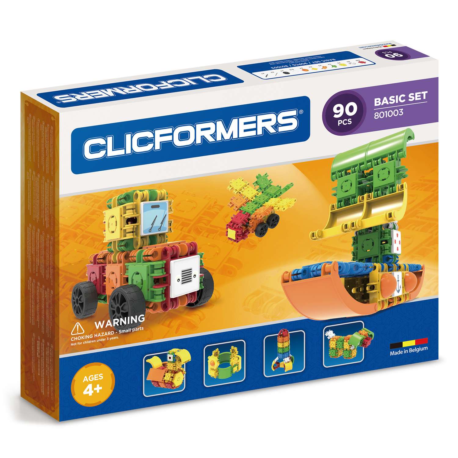 Конструктор Clicformers Basic Set 90 801003 - фото 1