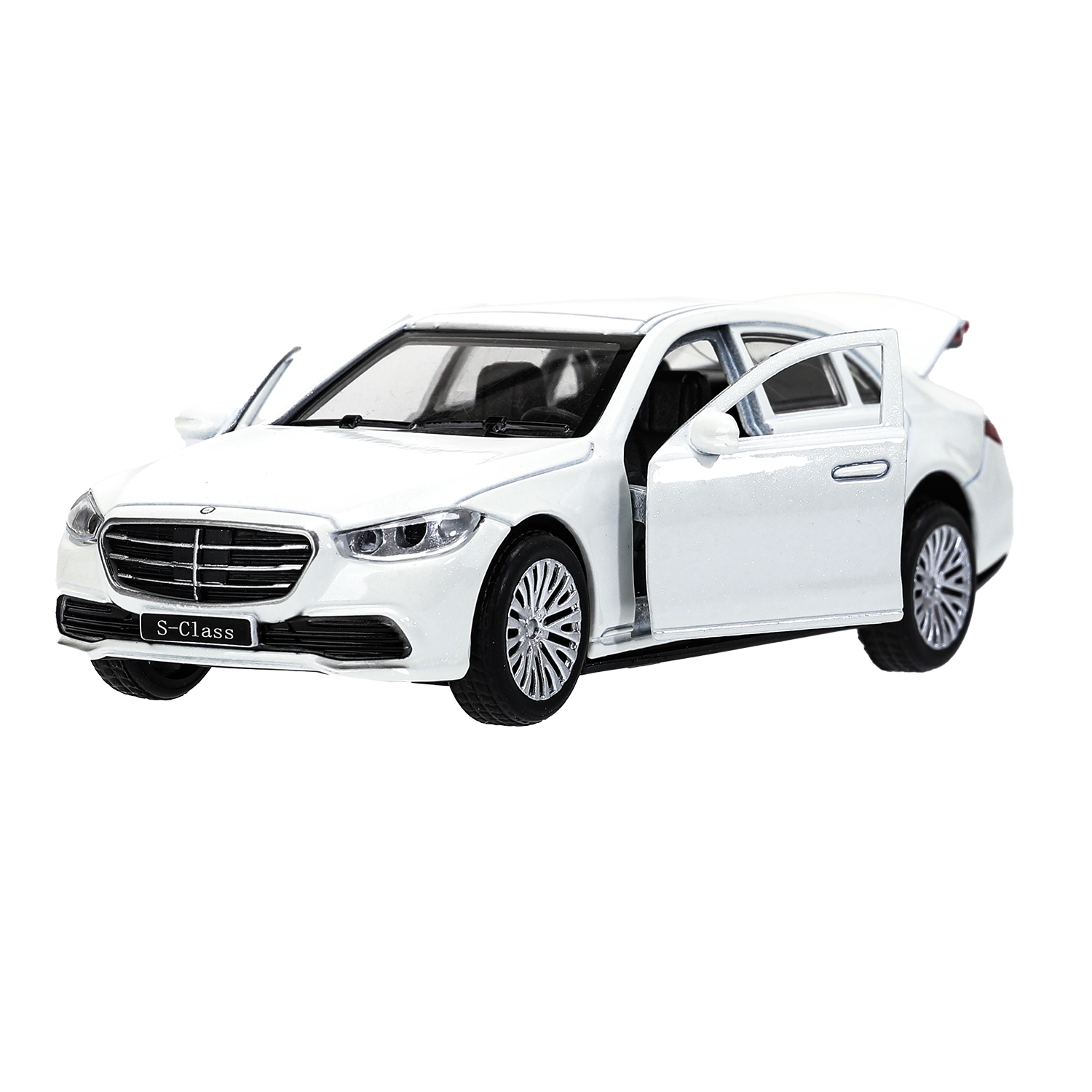 Автомобиль Huada Toys Mercedes Benz белый 380545 - фото 10