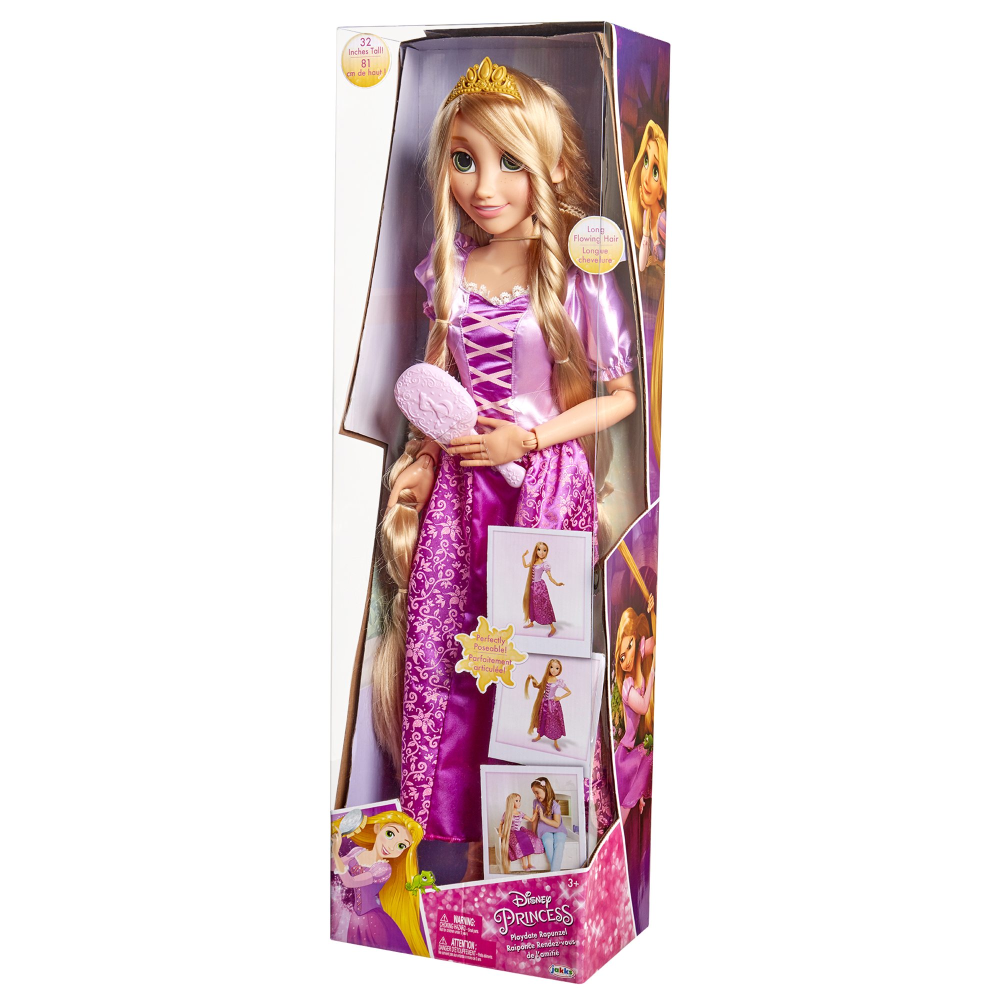 Кукла Jakks Pacific Disney Princess Рапунцель 61773-11L 61773-11L - фото 8