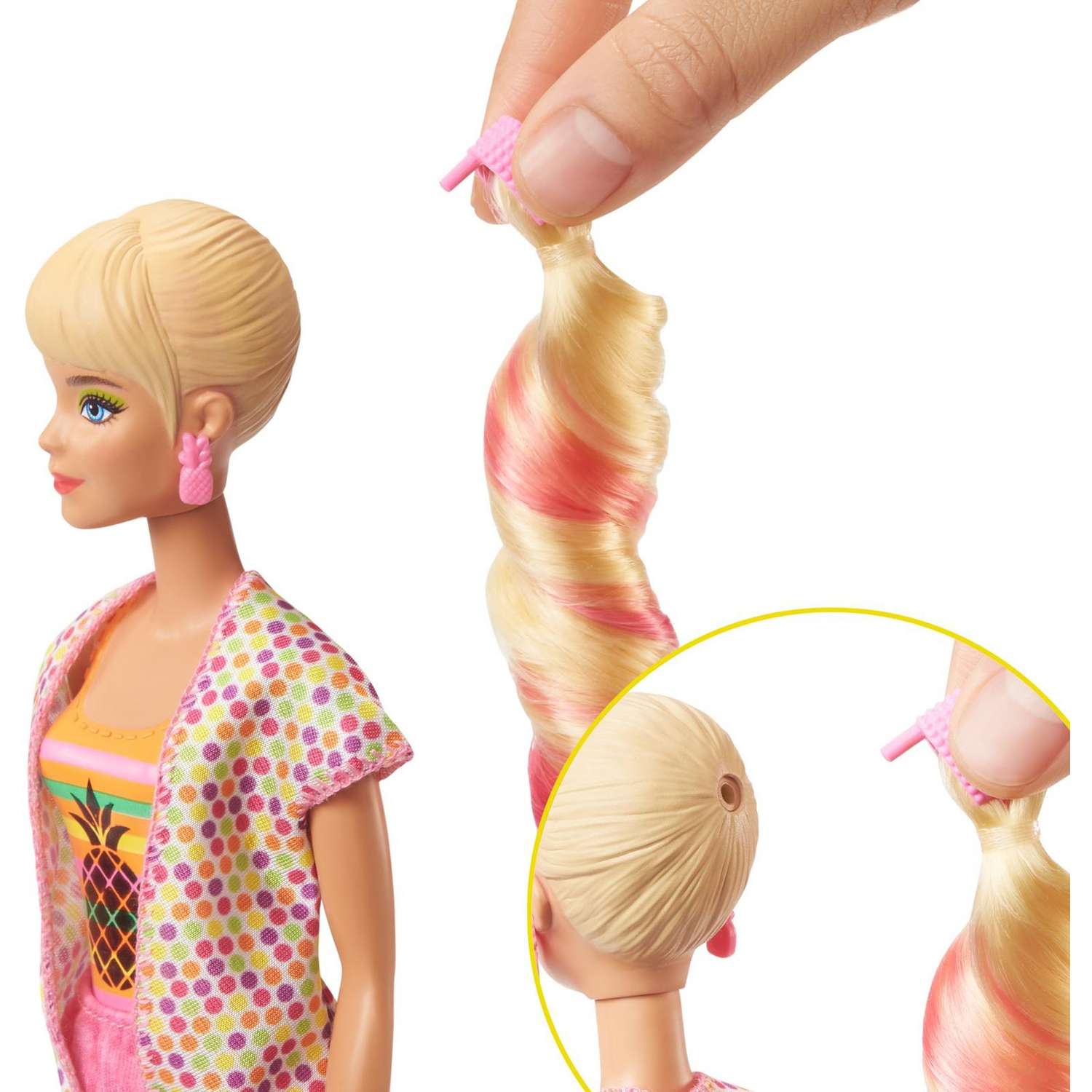 Набор игровой Barbie Кукла Ананас в непрозрачной упаковке (Сюрприз) GTN17 GTN17 - фото 9
