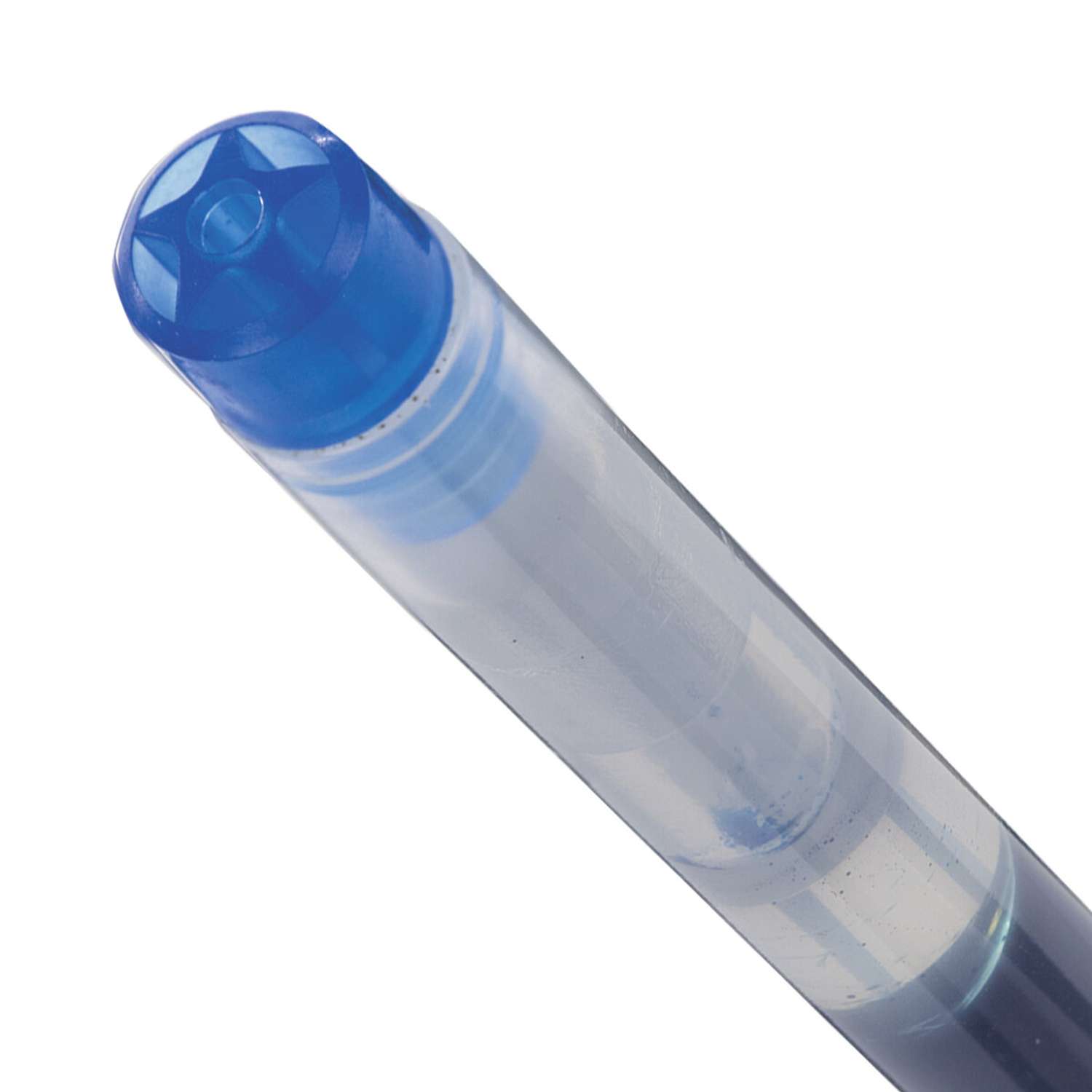 Ручки гелевые Staff синие 12 штук - фото 7