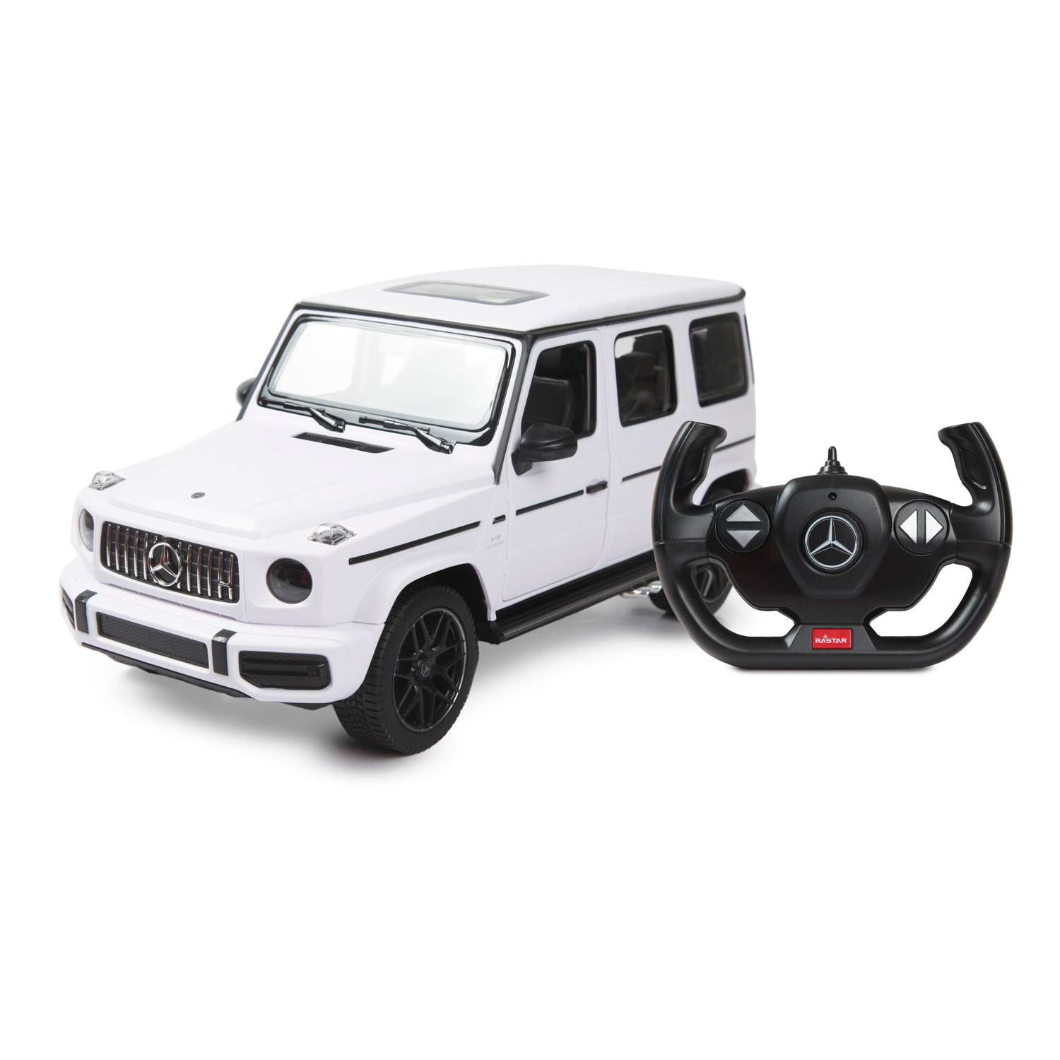 Машина Rastar РУ 1:14 Mercedes-Benz G63 Белая 95700 - фото 1