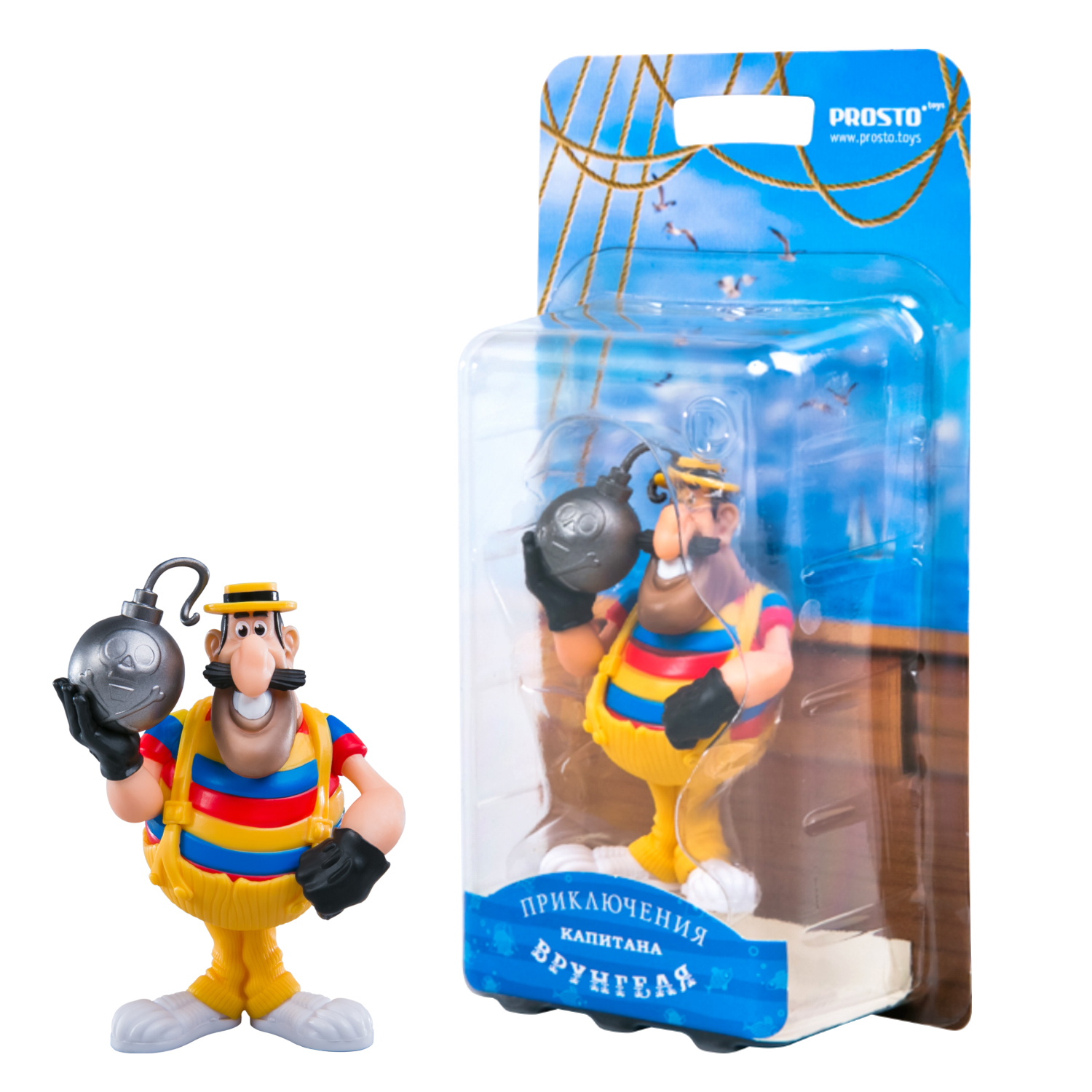 Фигурка Prosto toys Приключения Капитана Врунгеля Де Ля Воро Ганстеритто 181902 - фото 5