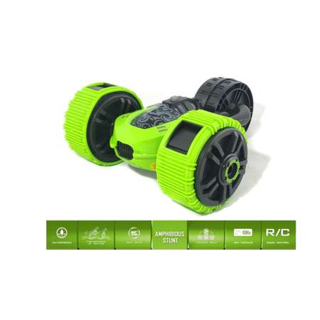 Машинка амфибия на пульте Create Toys 24 см 2.4G влагозащита плавает