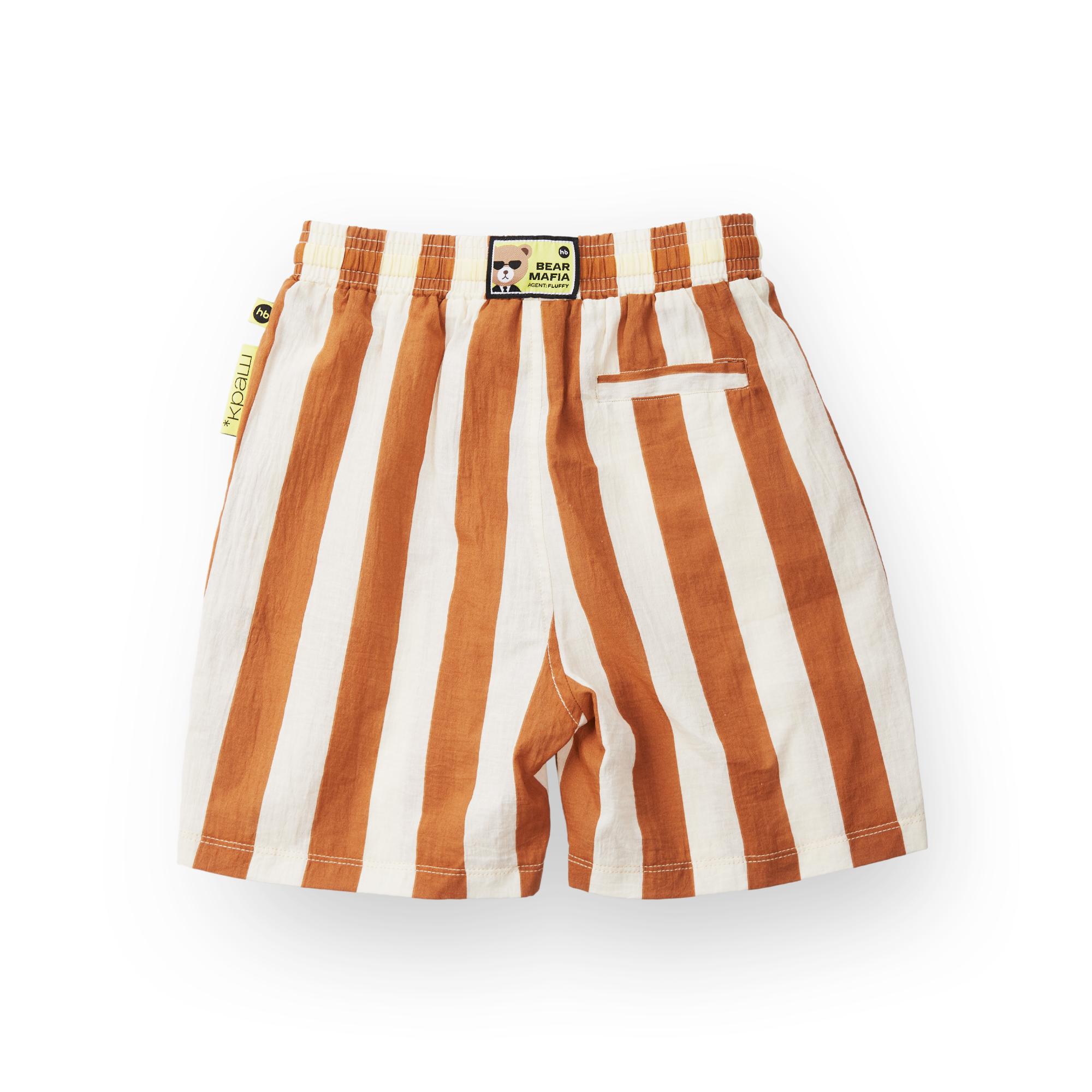 Шорты Happy Baby 88117-brown stripe - фото 2