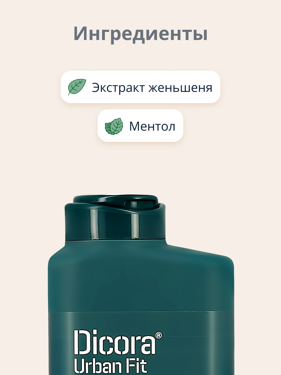 Шампунь DICORA URBAN FIT - фото 2