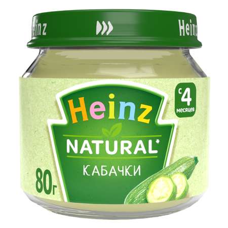 Пюре Heinz кабачки 80г с 4месяцев