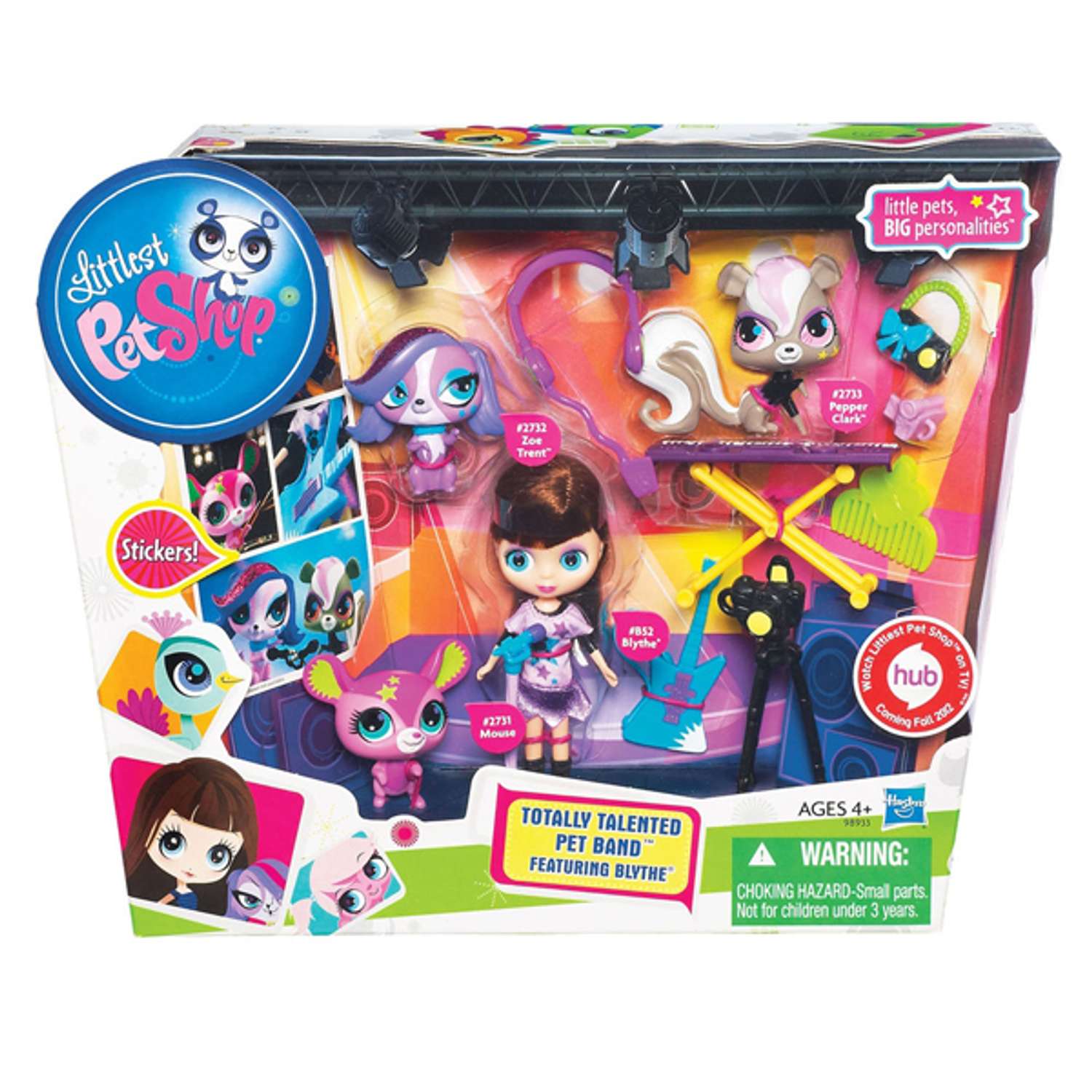 Игровой набор Littlest Pet Shop Рок-группа Блайс в ассортименте - фото 2