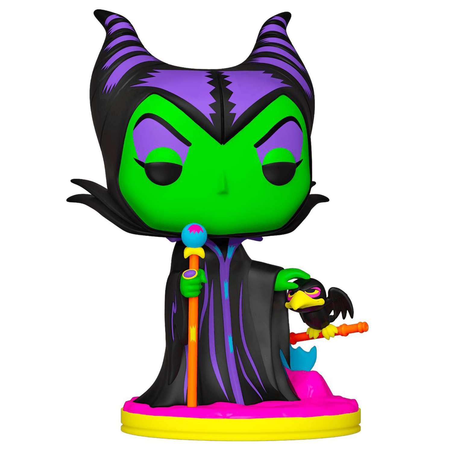 Фигурка Funko POP! Disney Villains Maleficent (Black Light) (Exc) (1082) 60396 - фото 1