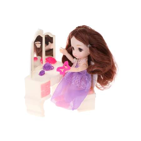 Игровой набор для девочек Наша Игрушка Модница кукла 16 см