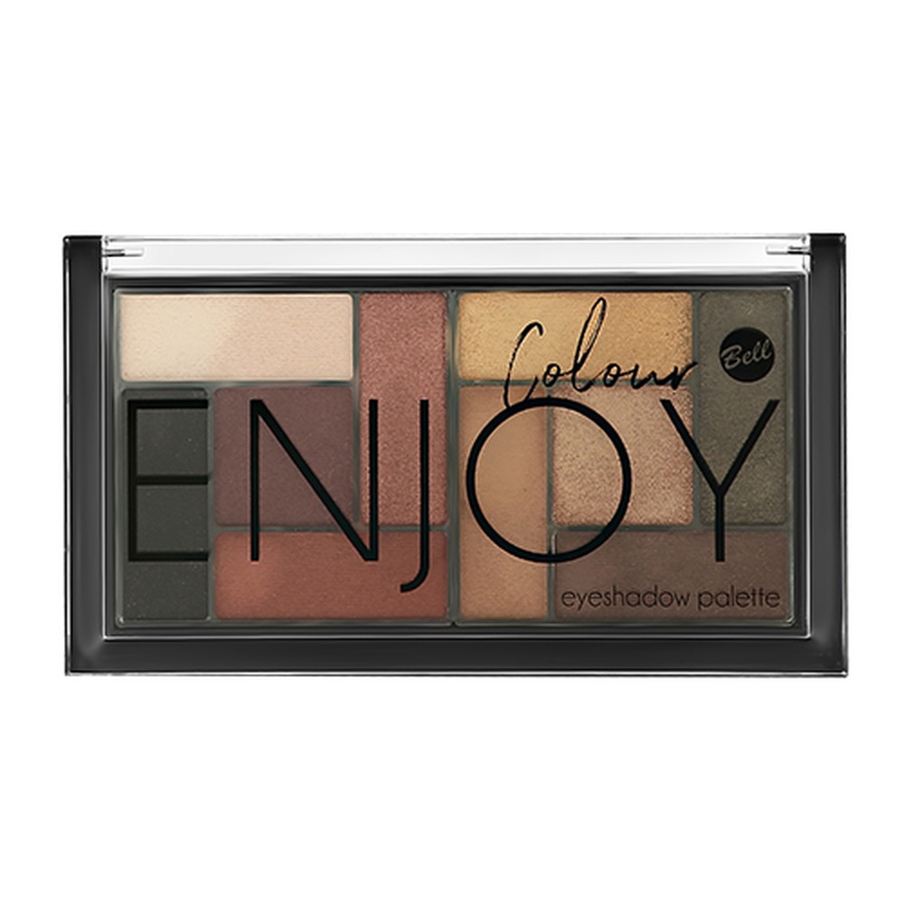 Палетка теней Bell Colour enjoy eyeshadow palette тон 01 - фото 3