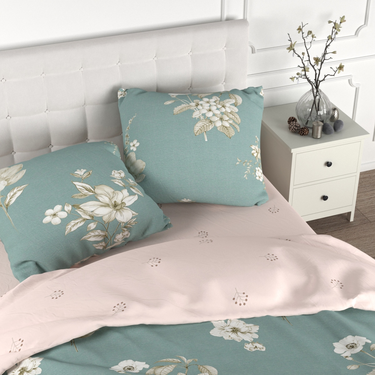 Комплект постельного белья для SNOFF Бунга 2-спальный макси сатин - фото 3