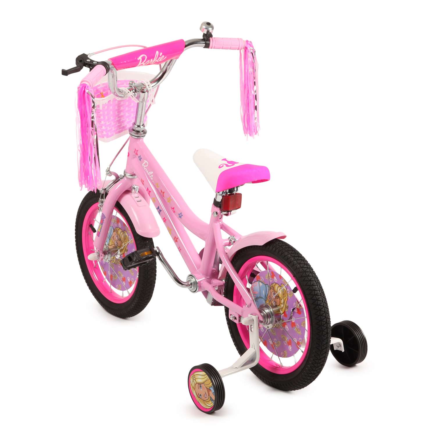 Велосипед двухколесный Kreiss Barbie 14 дюймов - фото 2