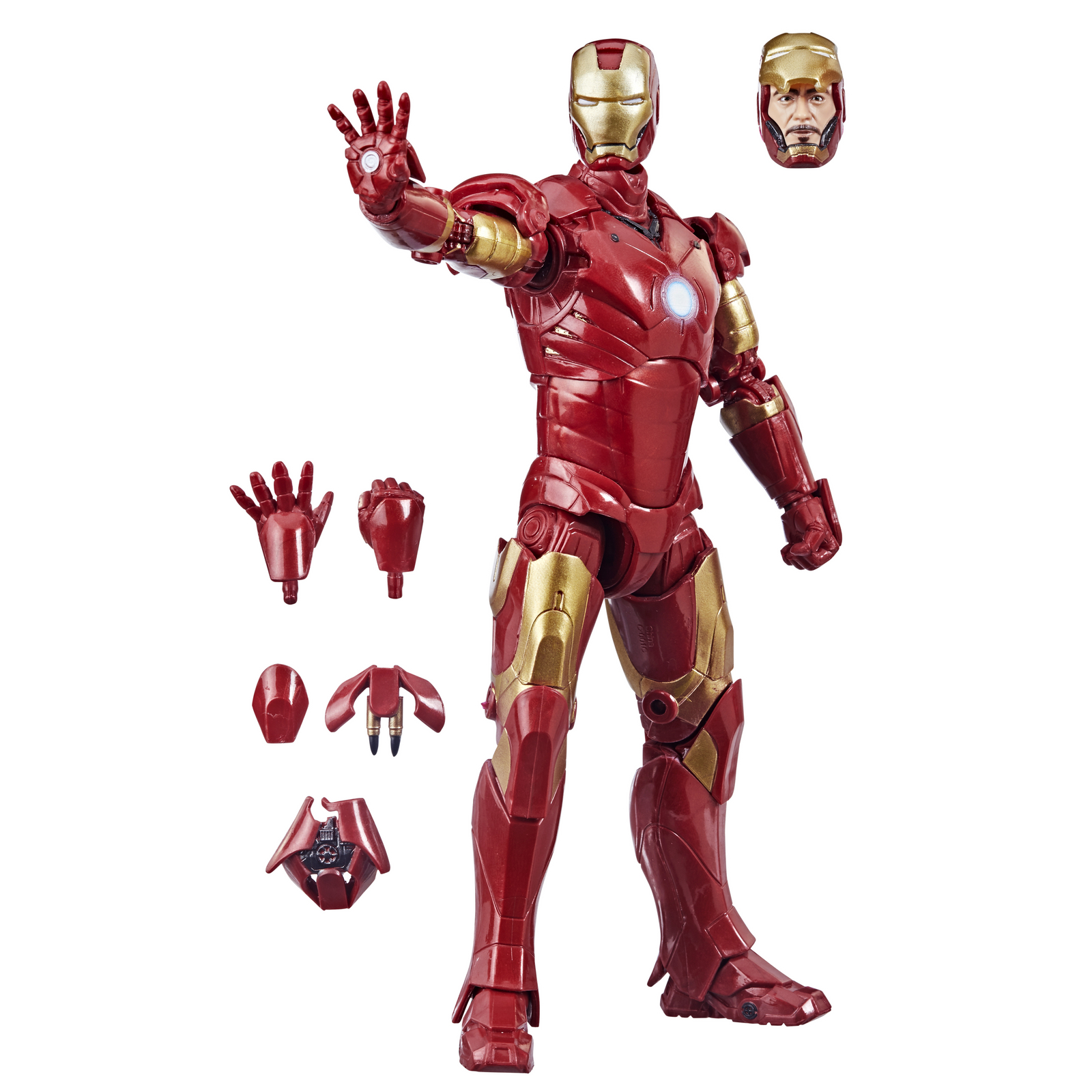 Набор игровой Marvel Железный человек в костюме Mark III F01845L0 купить по  цене 3599 ₽ в интернет-магазине Детский мир