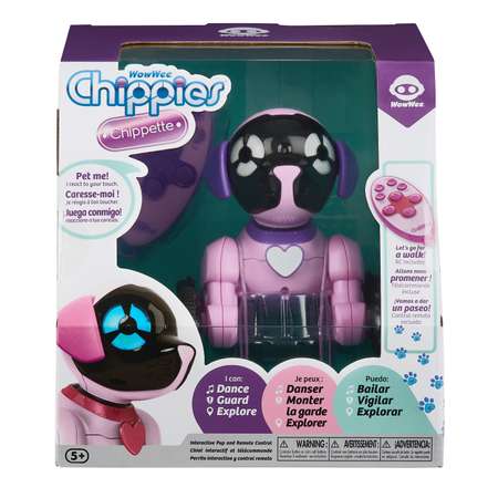 Робот WowWee Собачка Чиппи Розовая 2804-3817