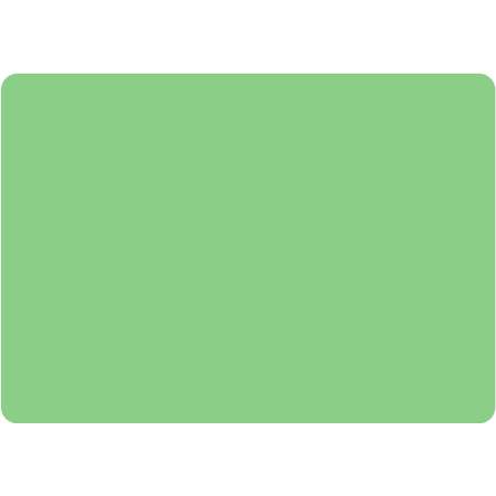 Доска для лепки SILWERHOF Pearl прямоугольная A4 зеленая