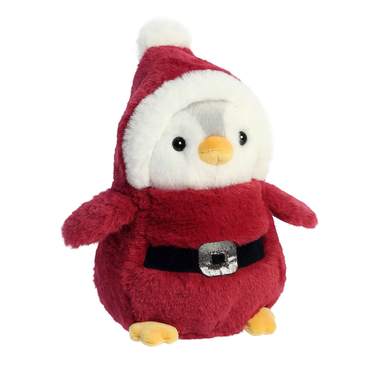 Игрушка мягкая Aurora Пингвин в худи санты 200417M - фото 2
