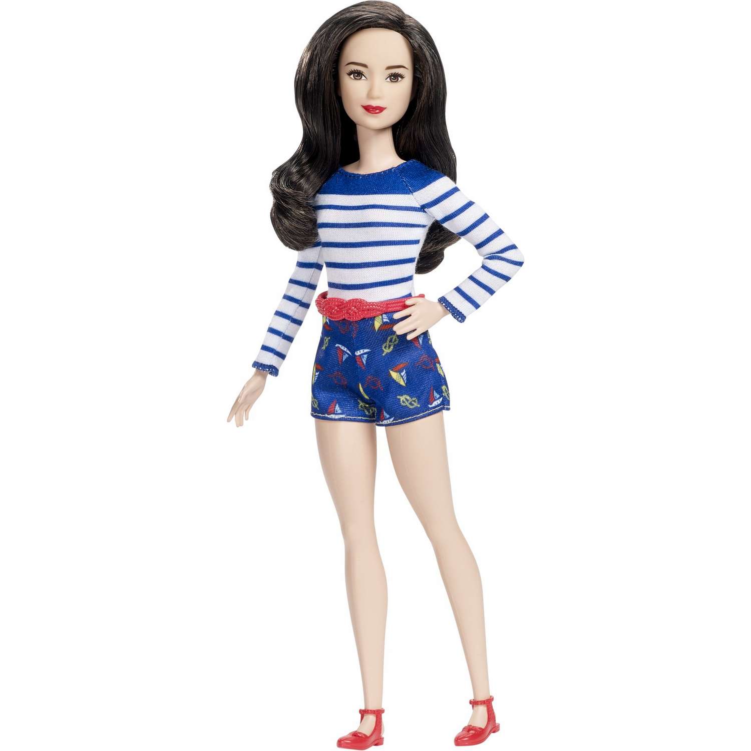 Кукла Barbie из серии Игра с модой DYY91 FBR37 - фото 1
