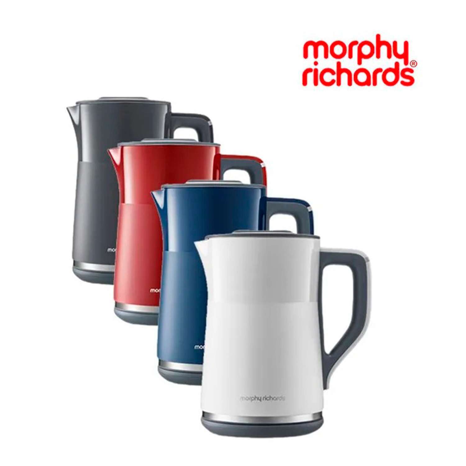 Электрический чайник Morphy Richards с выбором температуры harmony mr6070w белый - фото 6