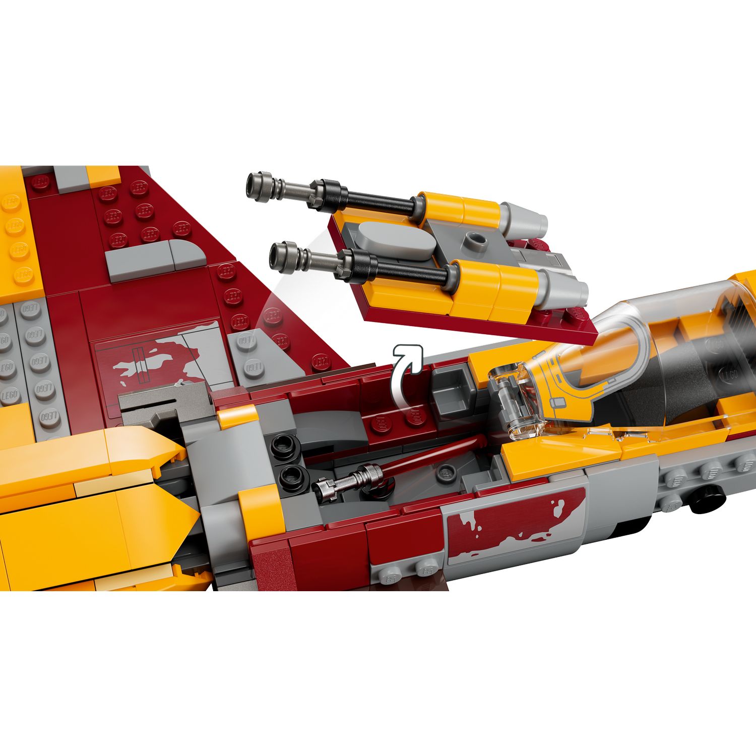 Конструктор LEGO New Republic E-wing vs. Shin Hati's Starfighter 75364 - фото 8