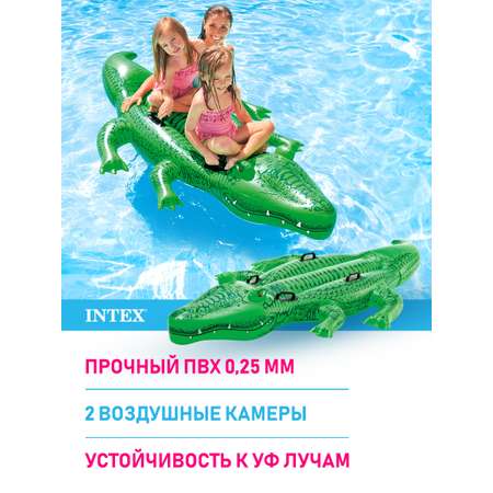 Игрушка надувная Intex Крокодил 203 х 114 см