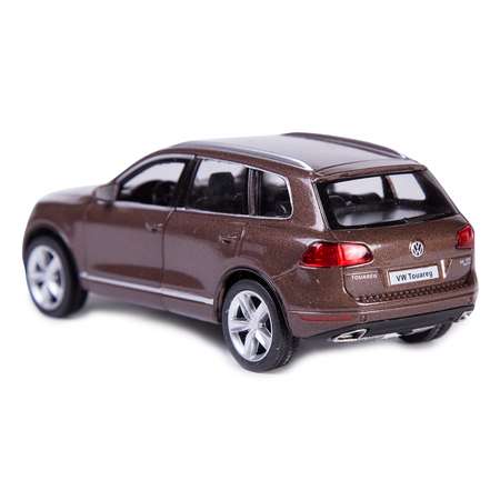 Машина Mobicaro 1:32 Volkswagen Touareg Коричневая