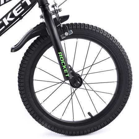 Велосипед детский 2-х колесный ROCKET 16 дюймов модель 2023 года R0106_ЧЗ
