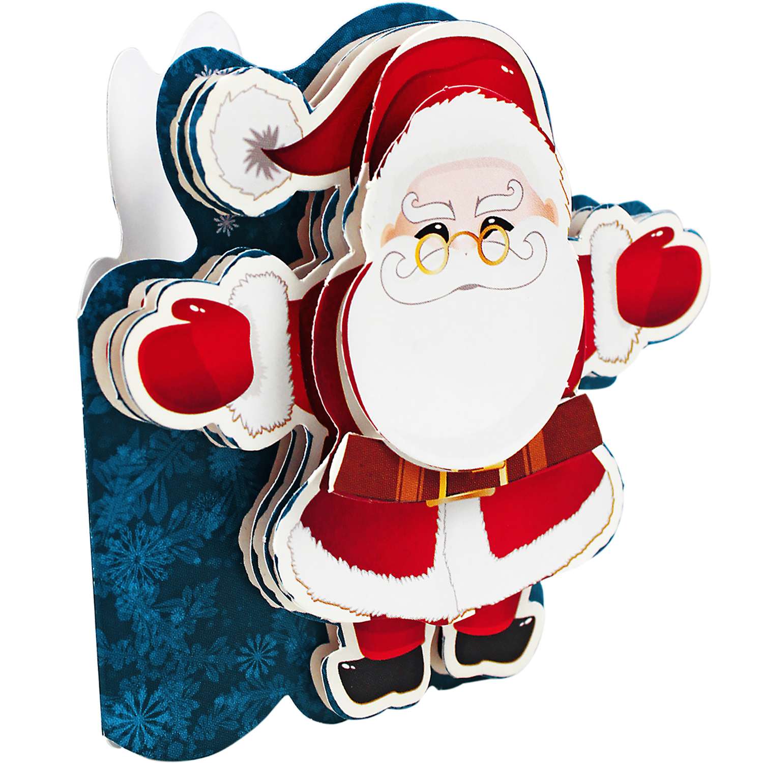 Набор для творчества VIZZLE Объемная открытка Дед Мороз - фото 3