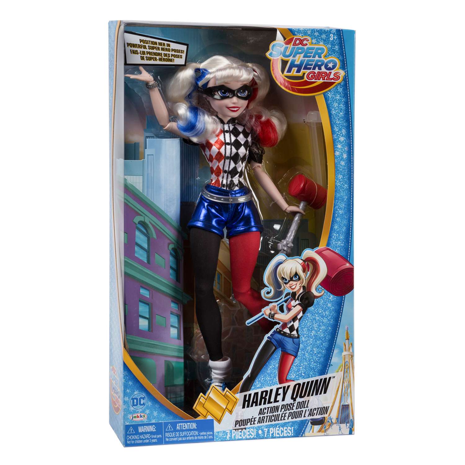 Кукла DC Hero Girls Харли Квин в движении 69475 - фото 3